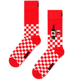 Happy Socks 2-Pack Wine Socks Gift Box, Red/Navy