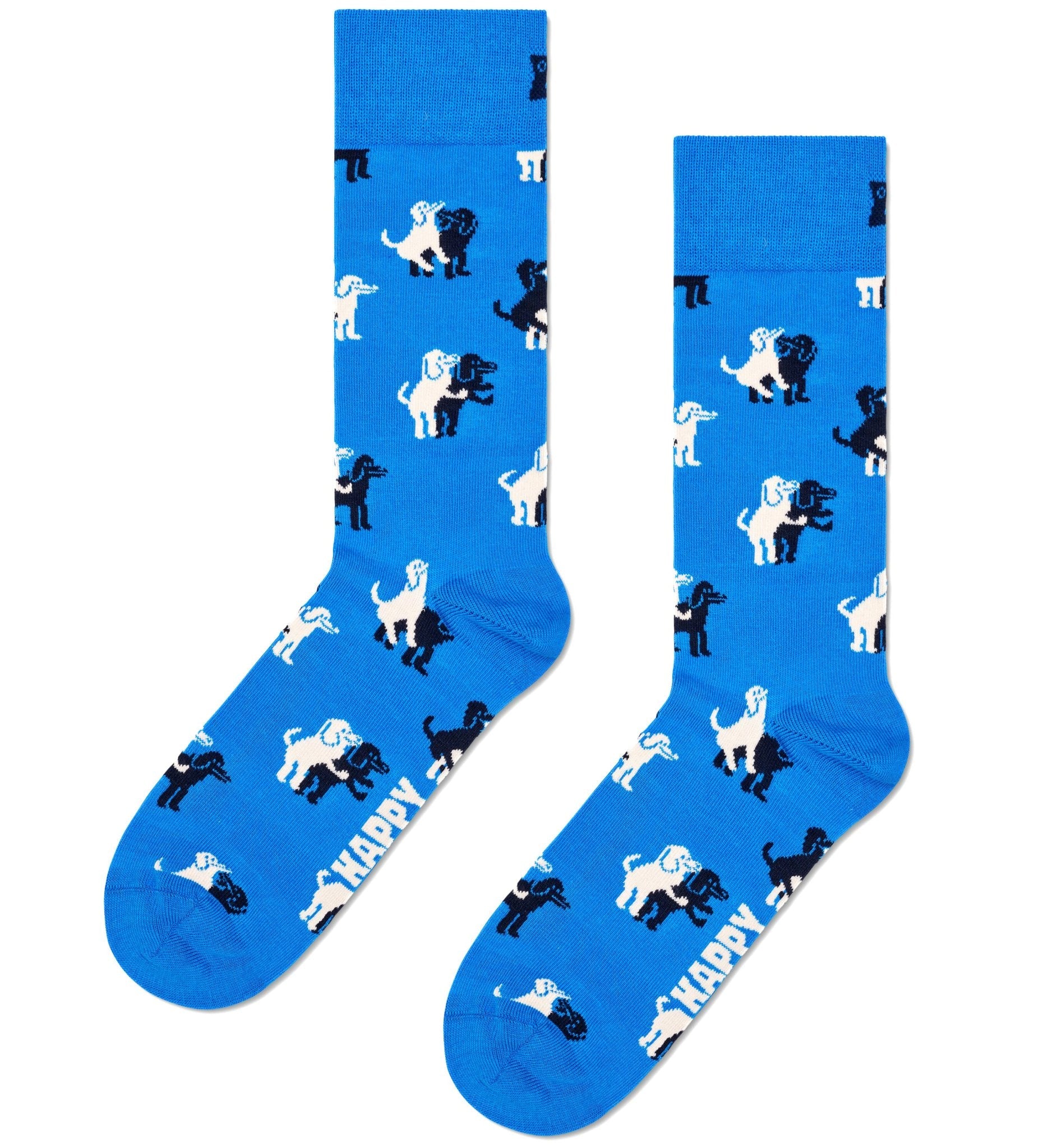 Happy Socks Doggy Style Socks, Blue