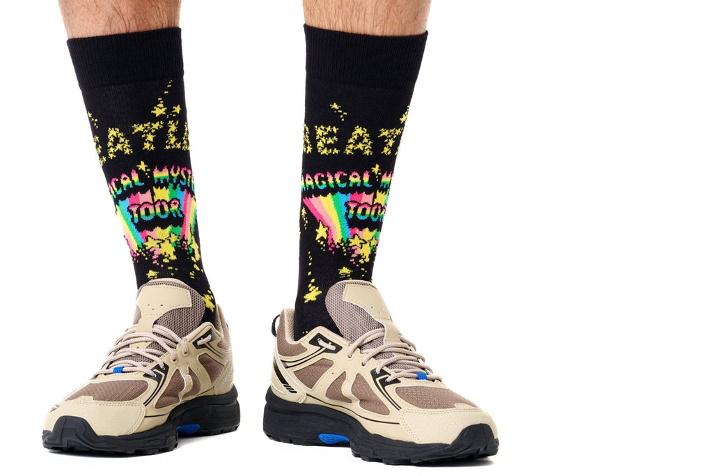 Happy Socks The Beatles Magical Mystery Tour Socks, Black