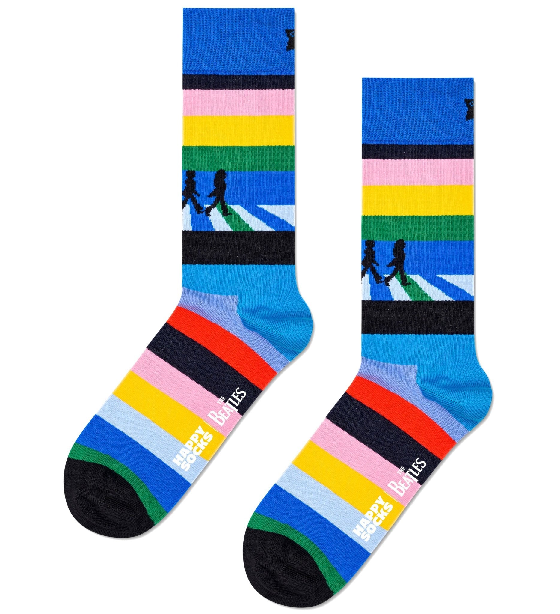 Happy Socks 3-Pack The Beatles Socks Gift Box, Blues