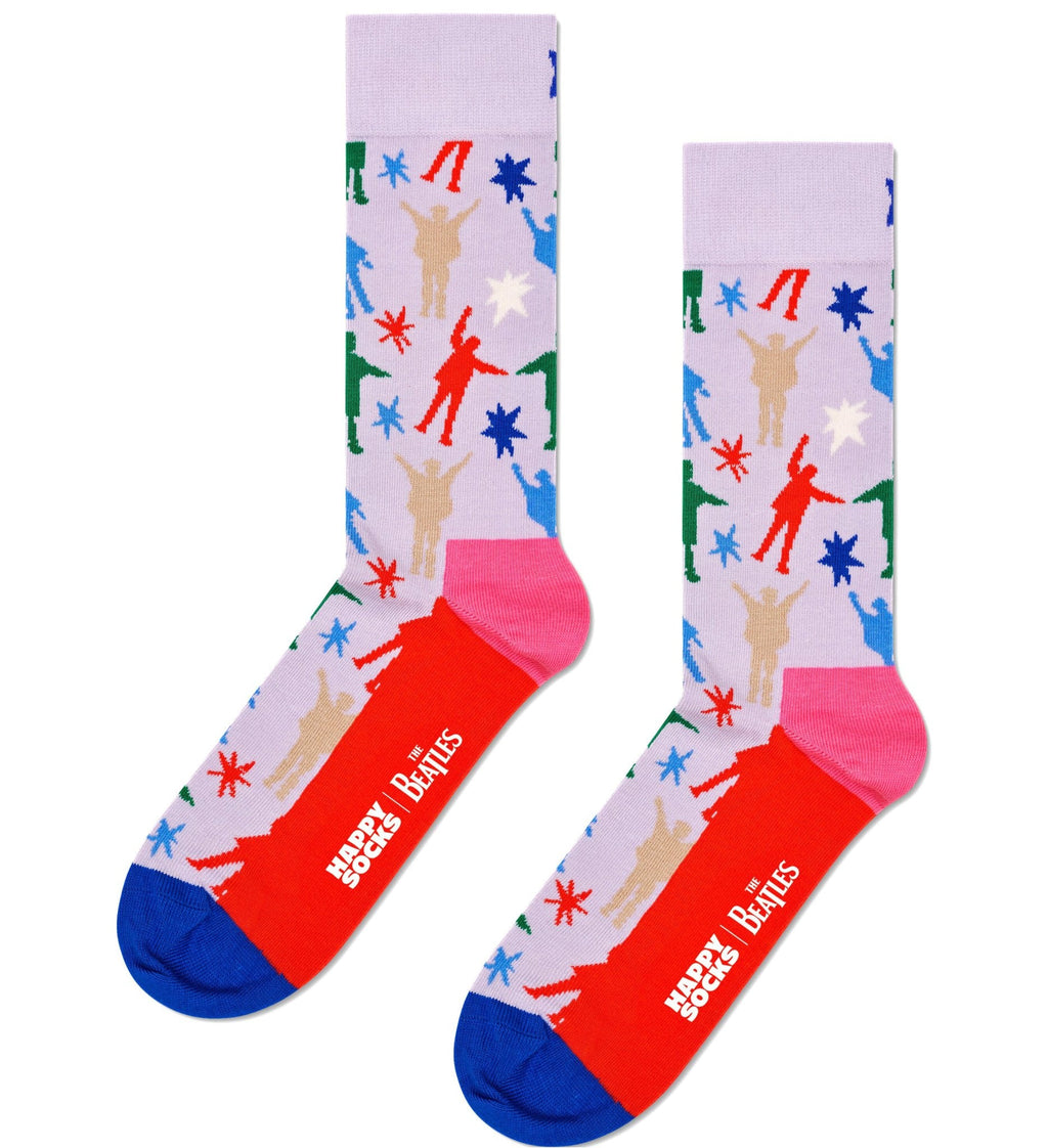 Happy Socks 3-Pack The Beatles Socks Gift Box, Blues