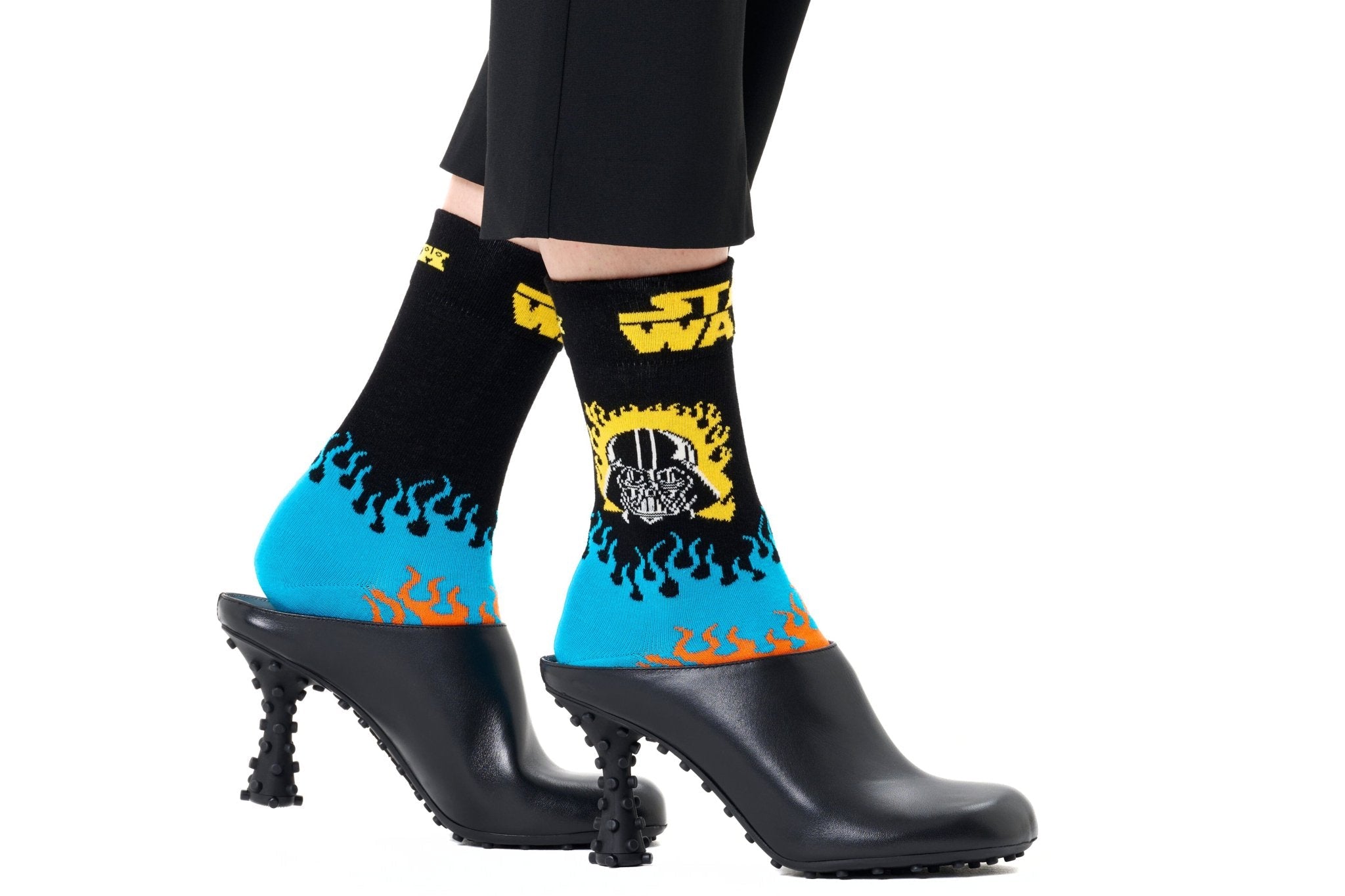 Happy Socks Star Wars Darth Vader Socks, Black