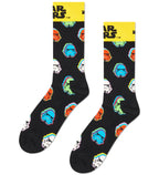 Happy Socks Star Wars Stormtrooper Socks, Black