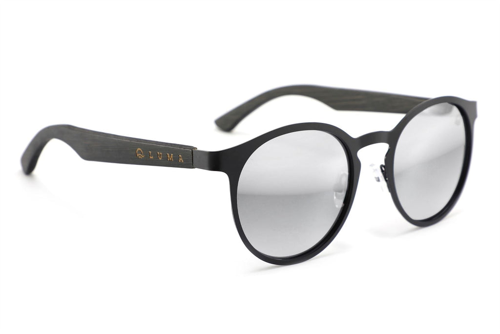 Luma Sunglasses - St Ives - Black/Silver