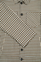Turner Shacket - Tan Check Silvia