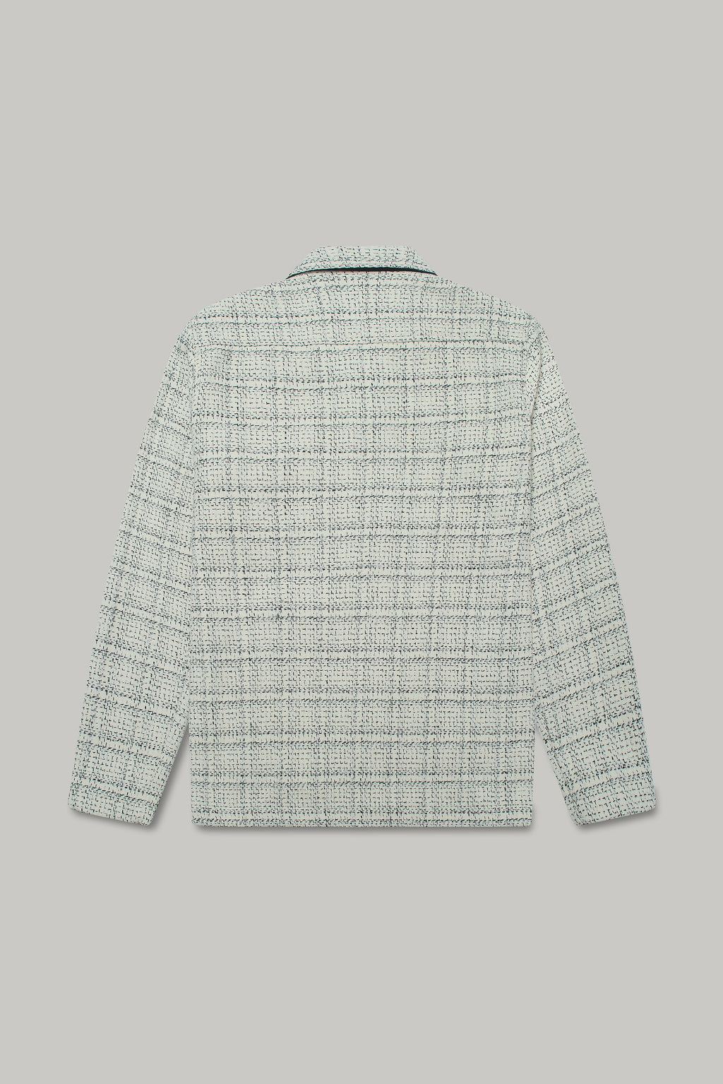 Bart Frame Overshirt - Ecru / Black
