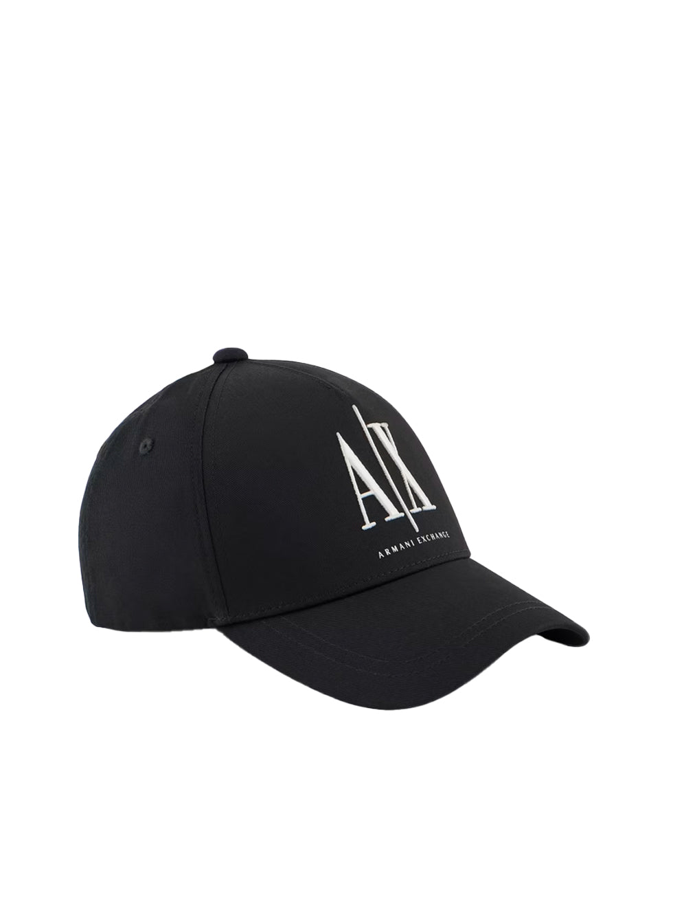 Armani Exchange Baseball Twill Cap Black