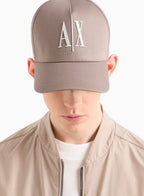 Armani Exchange Baseball Twill Cap Driftwood