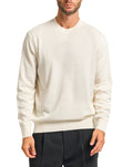 Armani Exchange Crew Neck Pullover Off White