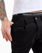 Armani Exchange Slim Jean Black