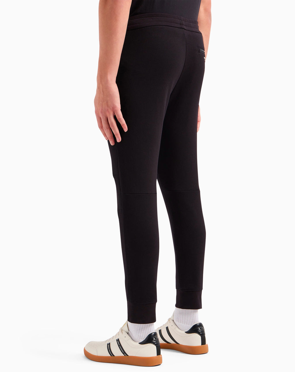 Armani Exchange Zip Pocket Track Pants Black