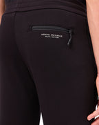 Armani Exchange Zip Pocket Track Pants Black