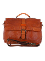 Ashwood Leather Doris Leather Briefcase Tan