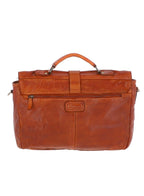 Ashwood Leather Doris Leather Briefcase Tan