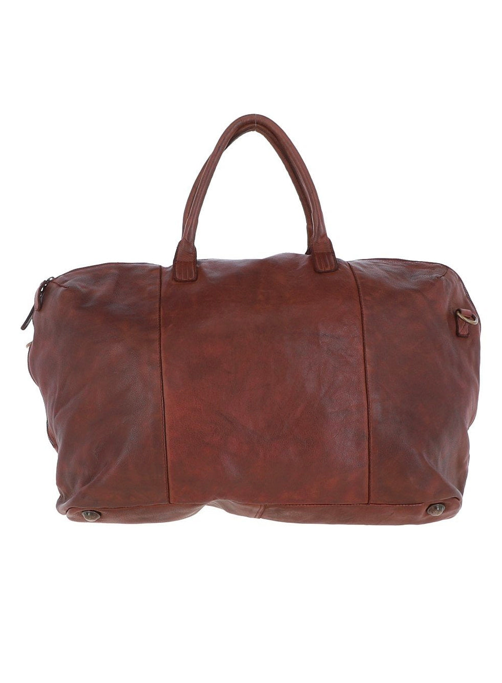 Ashwood Leather Dylan leather holdall Brandy