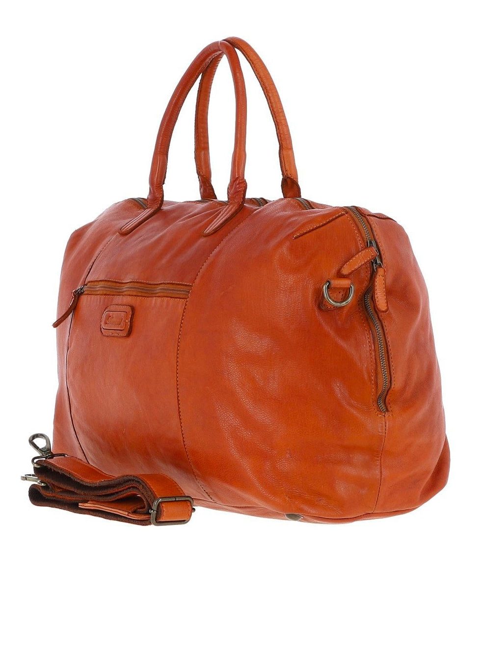 Ashwood Leather Dylan Leather Holdall Tan