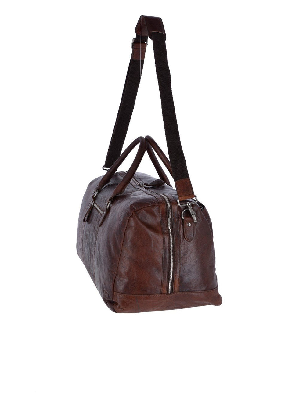 Ashwood Leather Holdall Brandy