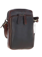 Ashwood Leather Mens Leather Organiser Bag Brown