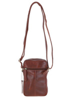 Ashwood Leather Mens Leather Organiser Bag Chestnut