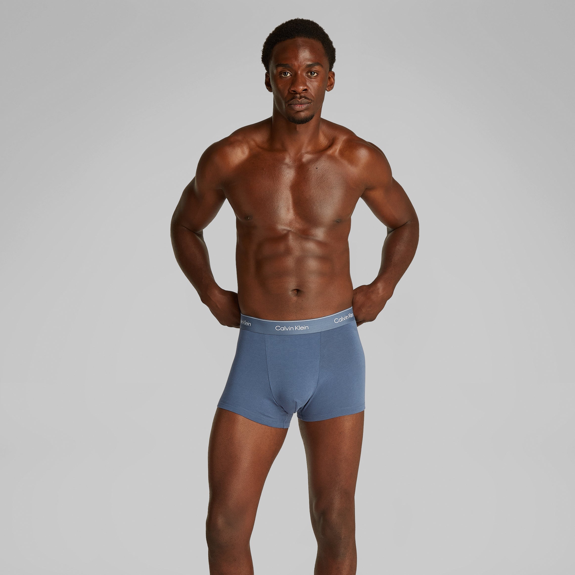 Calvin Klein ICON Cotton Stretch 3 Pack Dart Trunks Multi