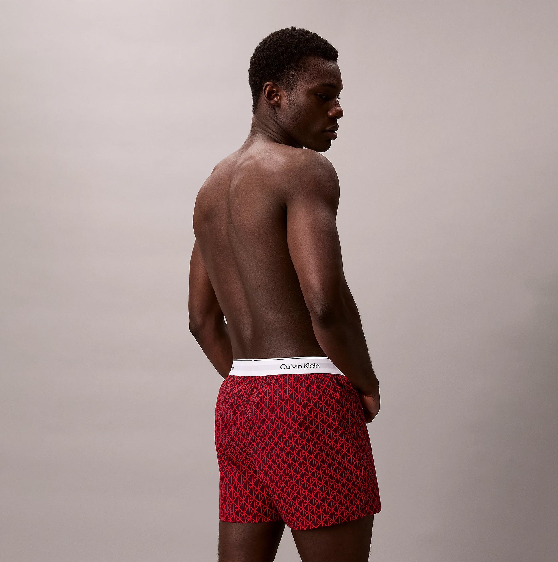 Calvin Klein BOXER SLIM 3 Pack Mens Cotton Stretch Multicoloured