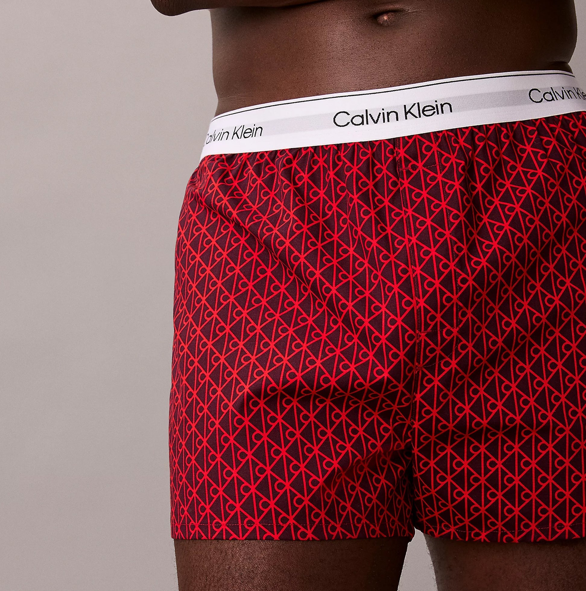 Calvin Klein BOXER SLIM 3 Pack Mens Cotton Stretch Multicoloured