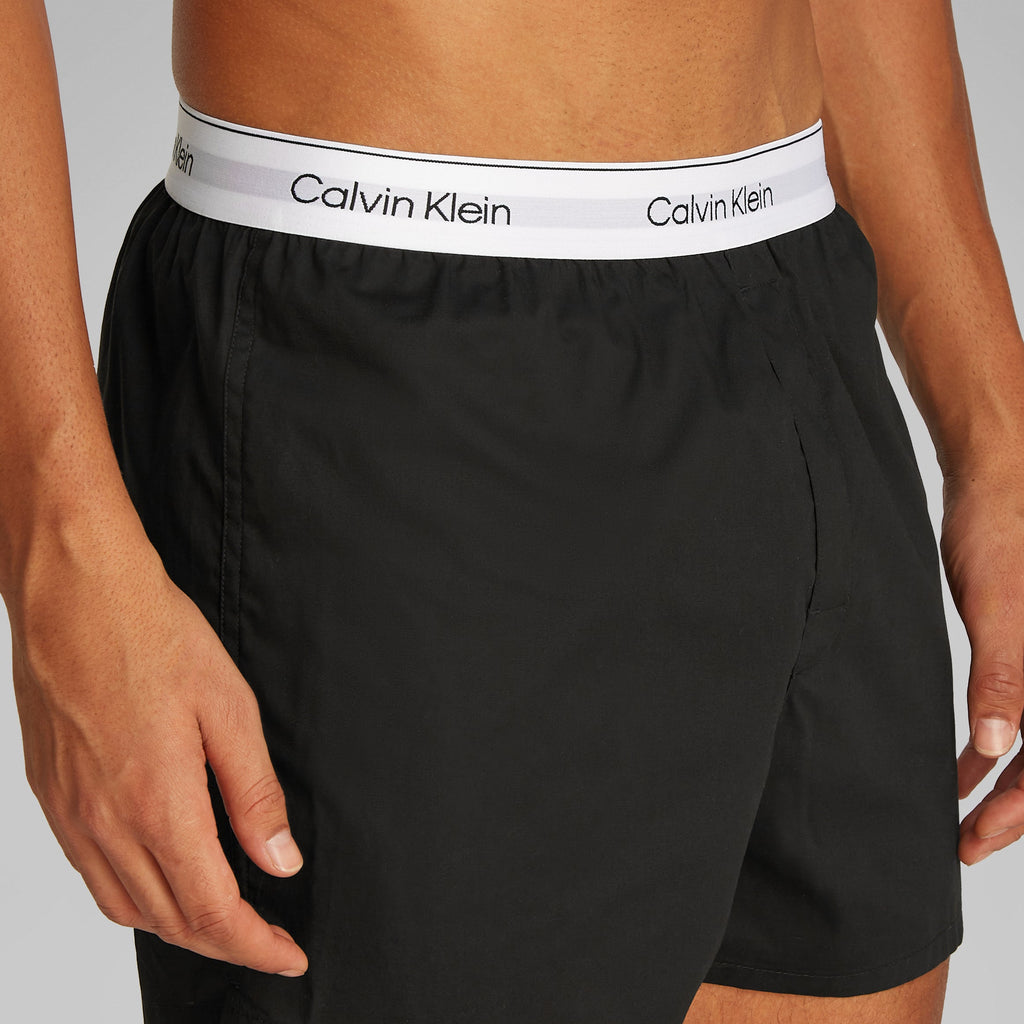 Calvin Klein BOXER SLIM 3 Pack Mens Black