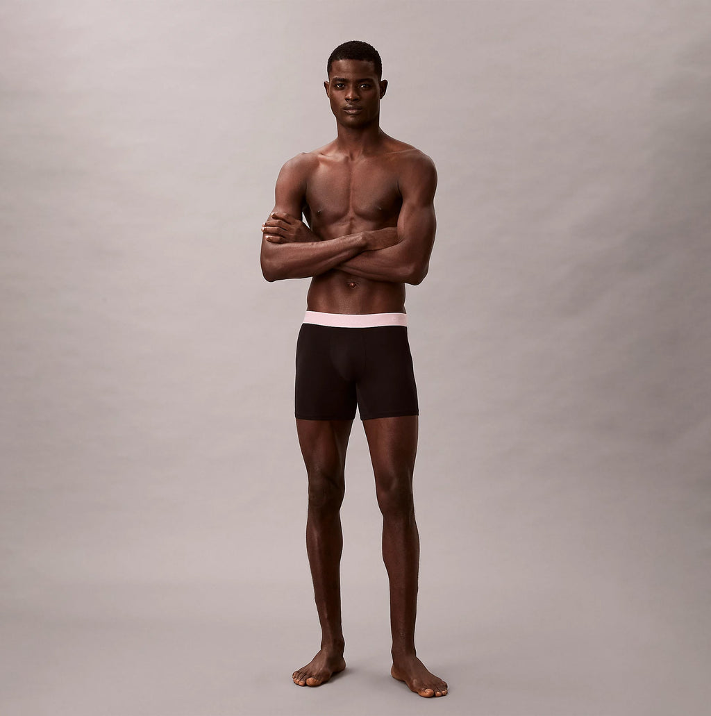 Calvin Klein BOXER BRIEF 3 Pack Mens Cotton Stretch Black