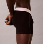 Calvin Klein BOXER BRIEF 3 Pack Mens Cotton Stretch Black