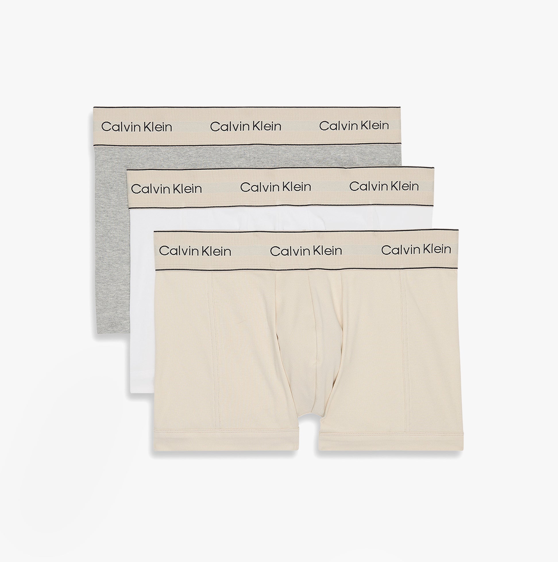 Calvin Klein TRUNK 3 PACK Mens Cotten Stretch Multicoloured