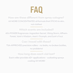 Cologne Oil Sample Kit