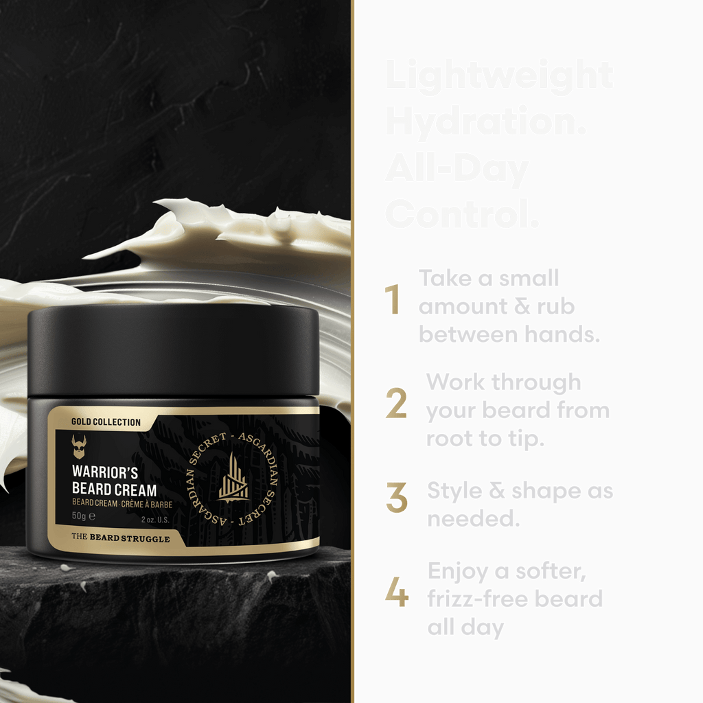 Beard Cream: Defeat Dryness and Itch