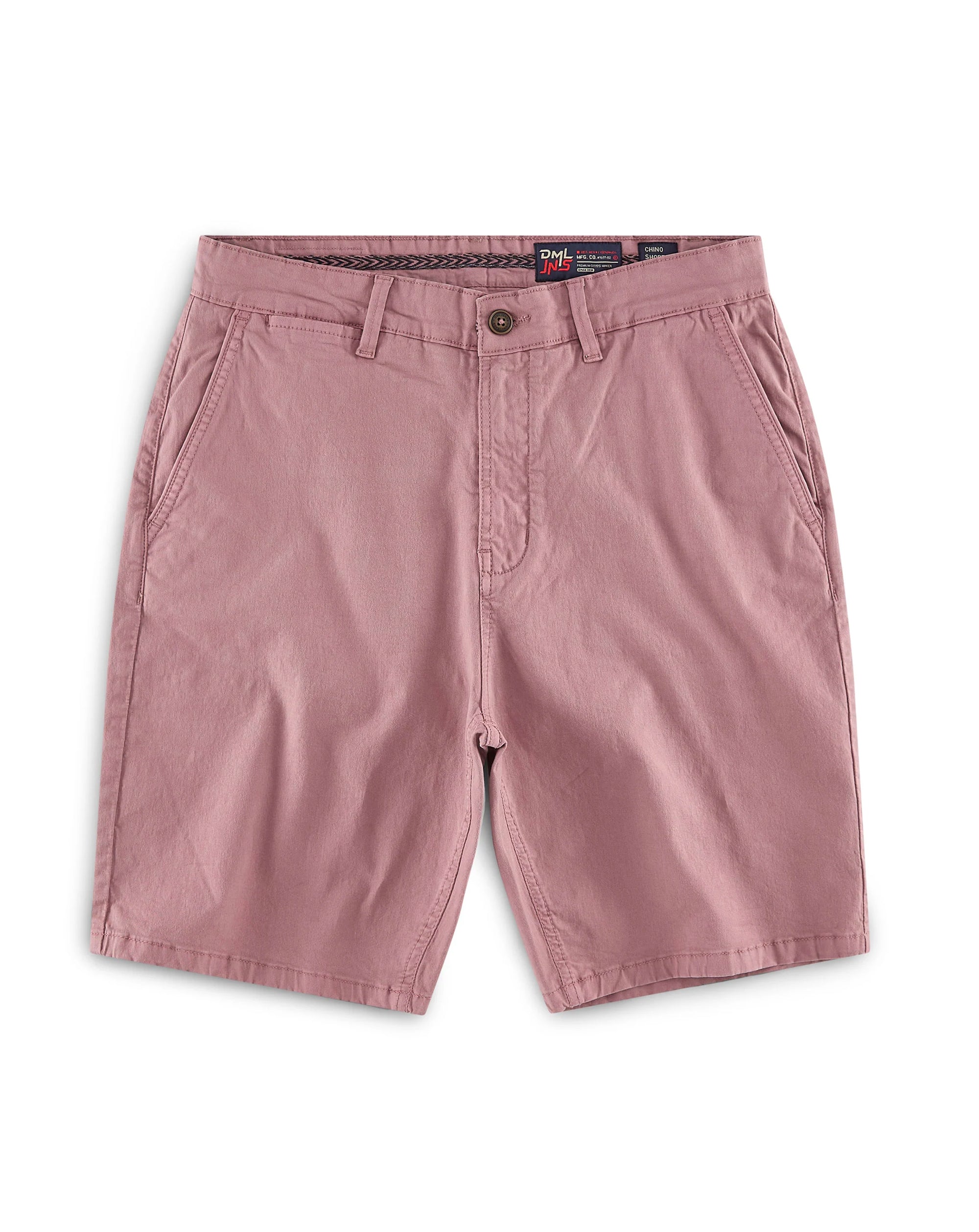 DML Healey chino shorts Dirty Pink