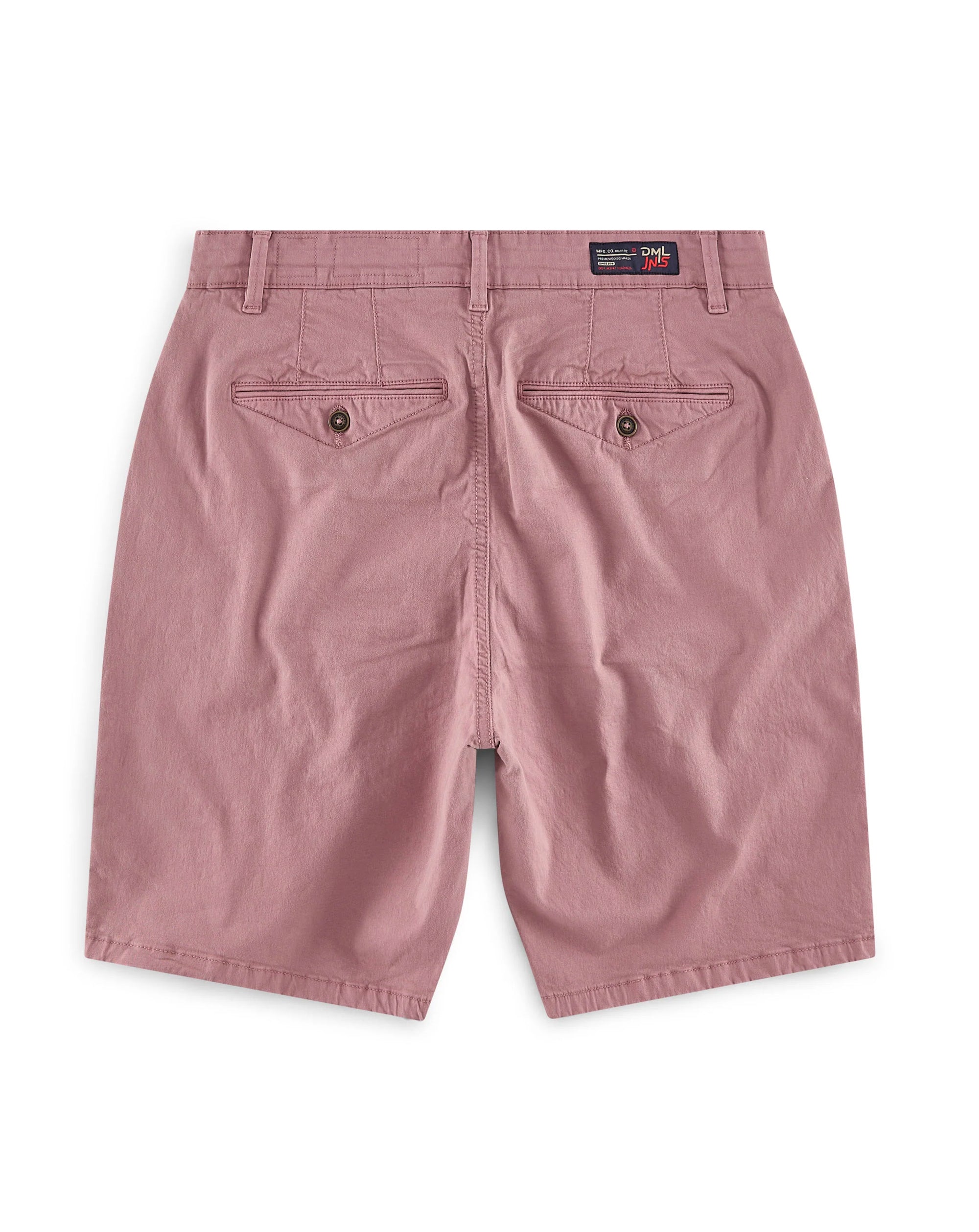 DML Healey chino shorts Dirty Pink