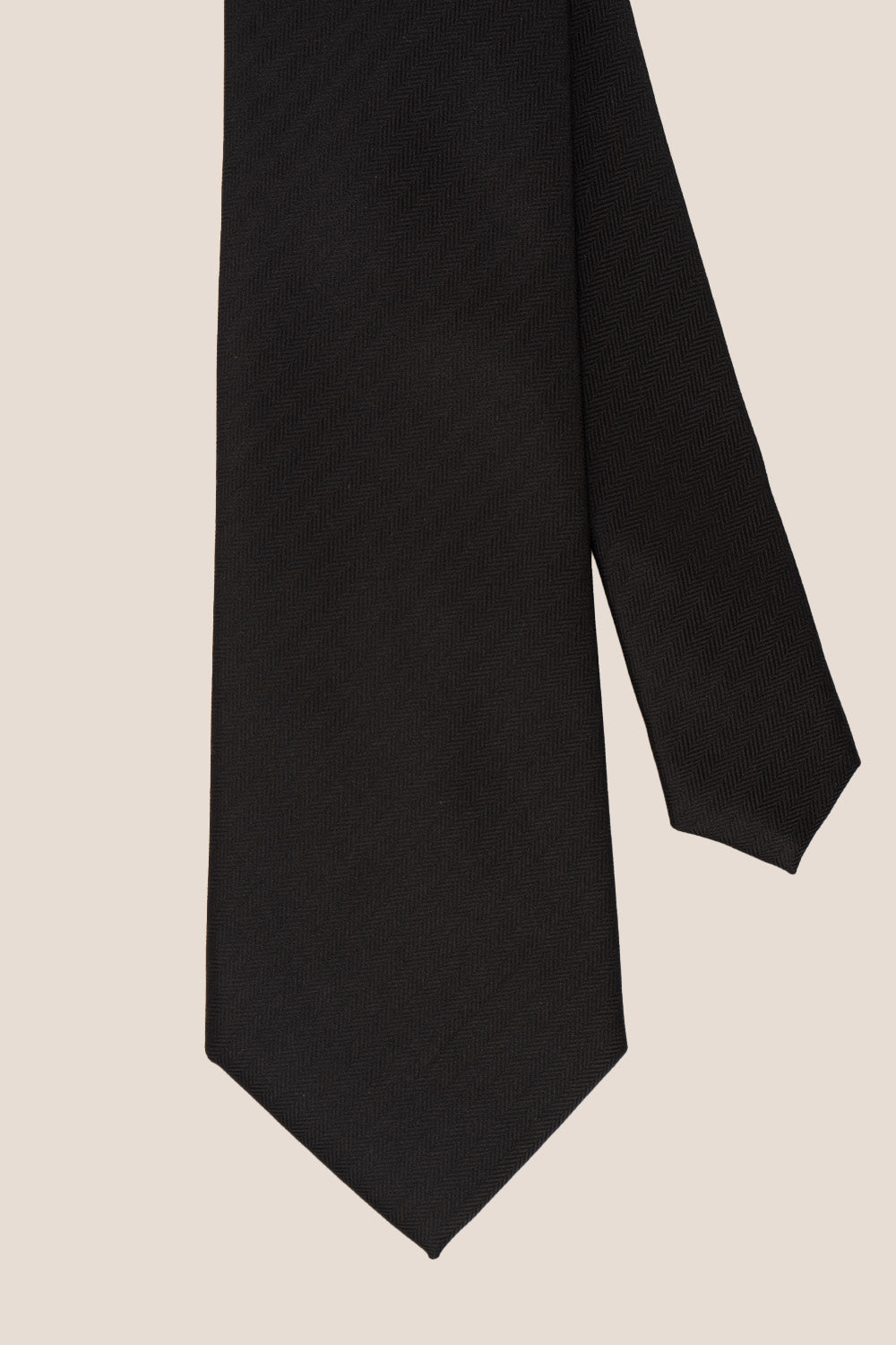 Black Self Stripe