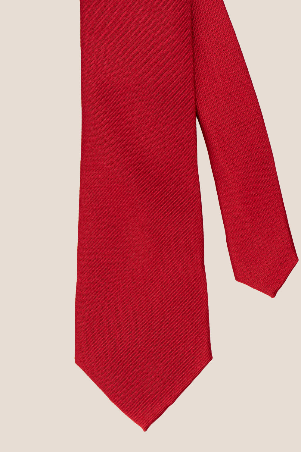 Red Ribbed