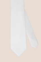 White Self Stripe