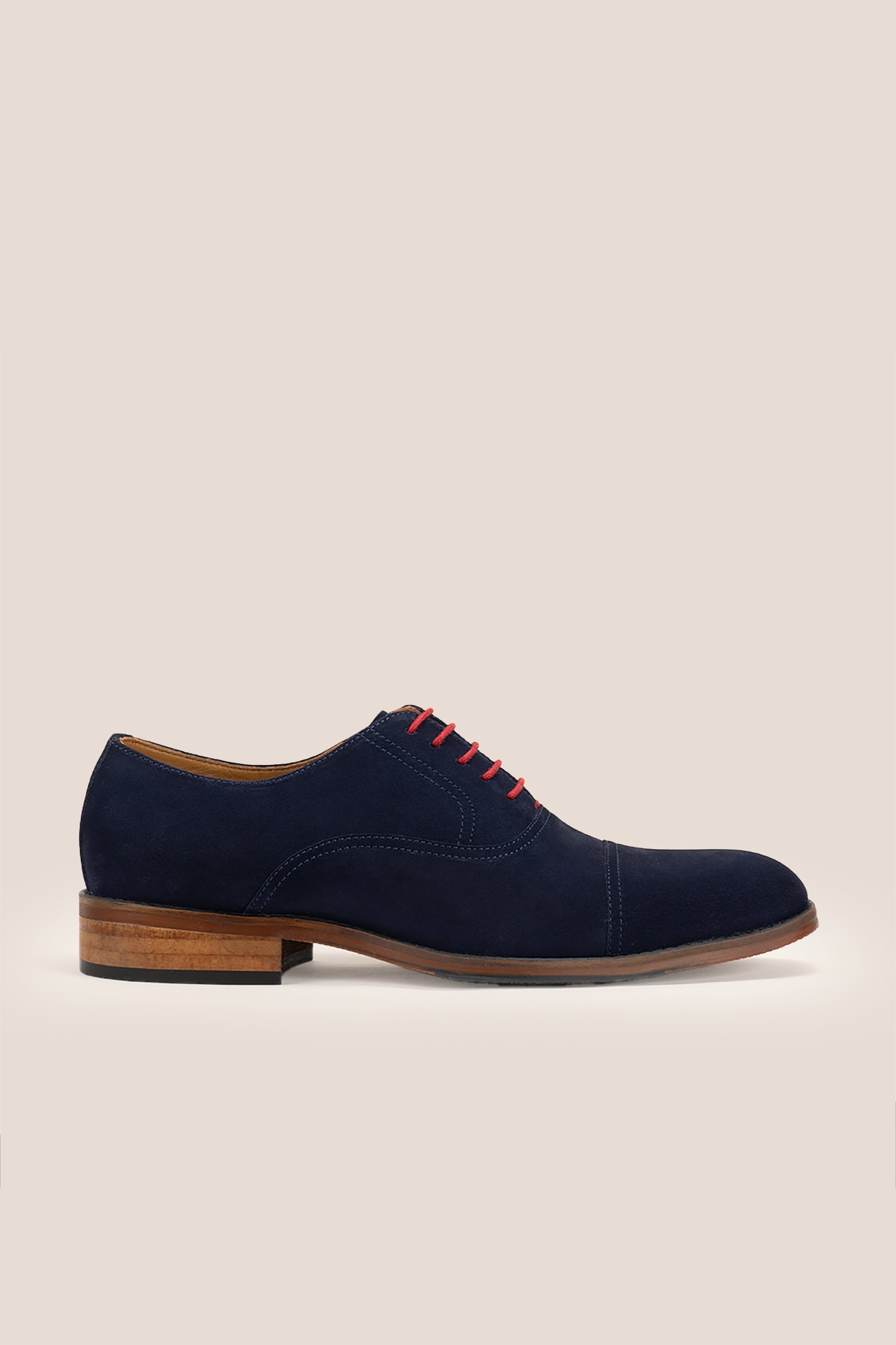 Elise Navy Suede