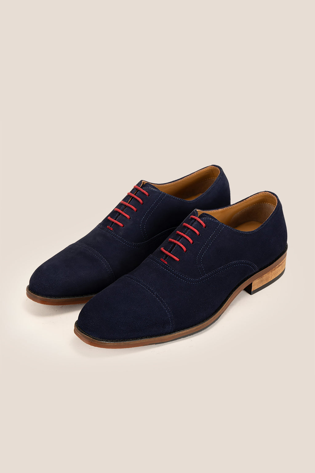 Elise Navy Suede