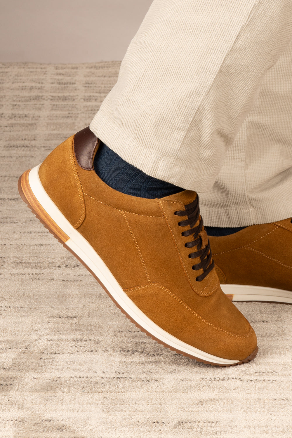 Spencer Tan Suede