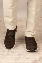 Spencer Brown Suede