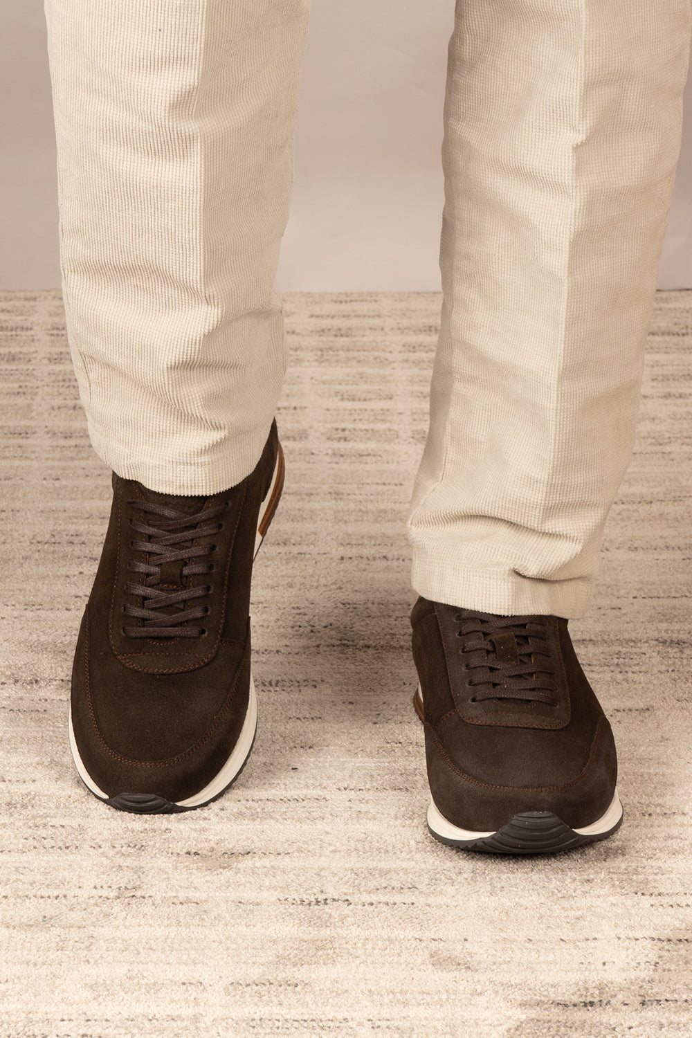 Spencer Brown Suede