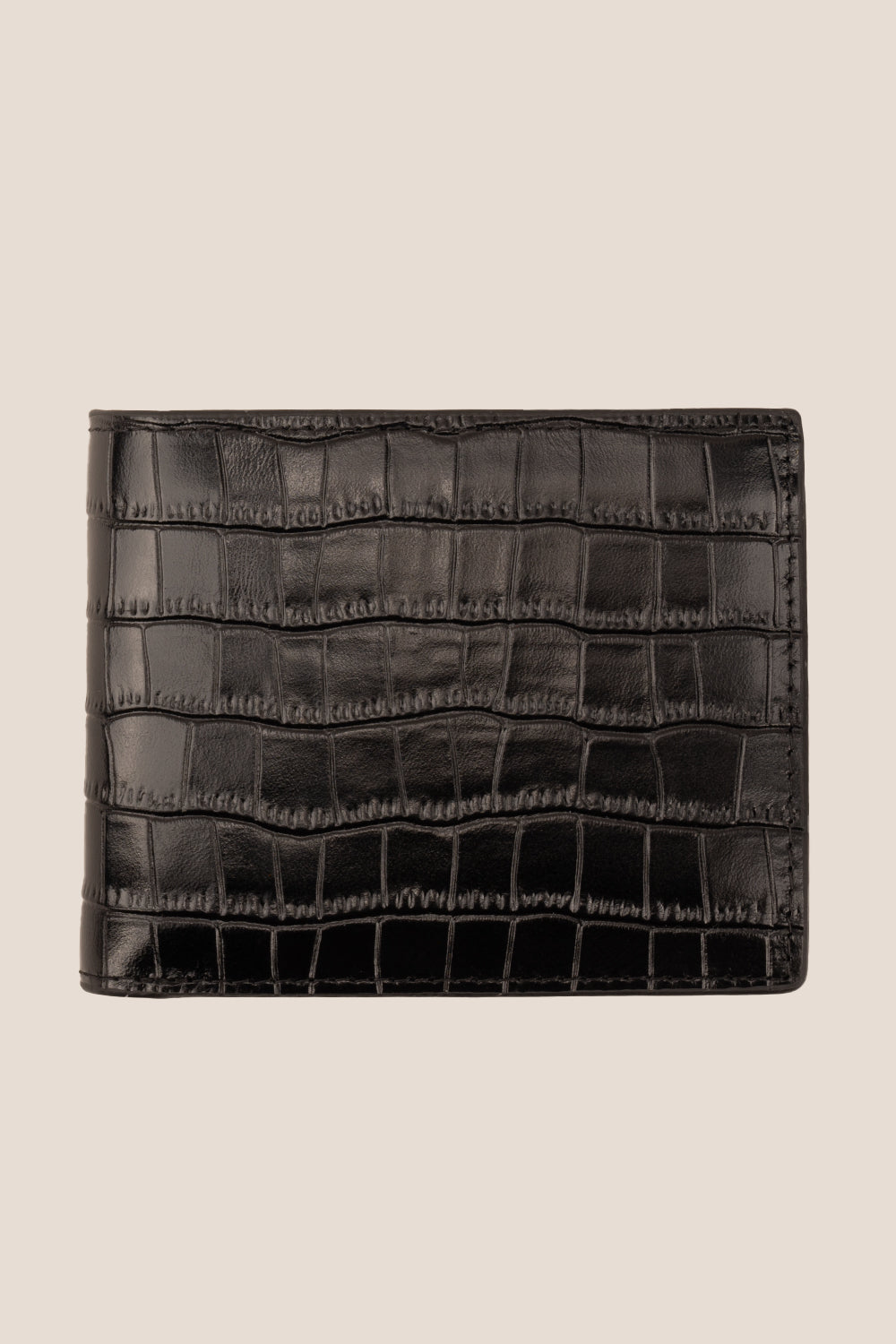Leicester Black Bifold Wallet