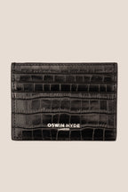 Chancery Black Card Holder
