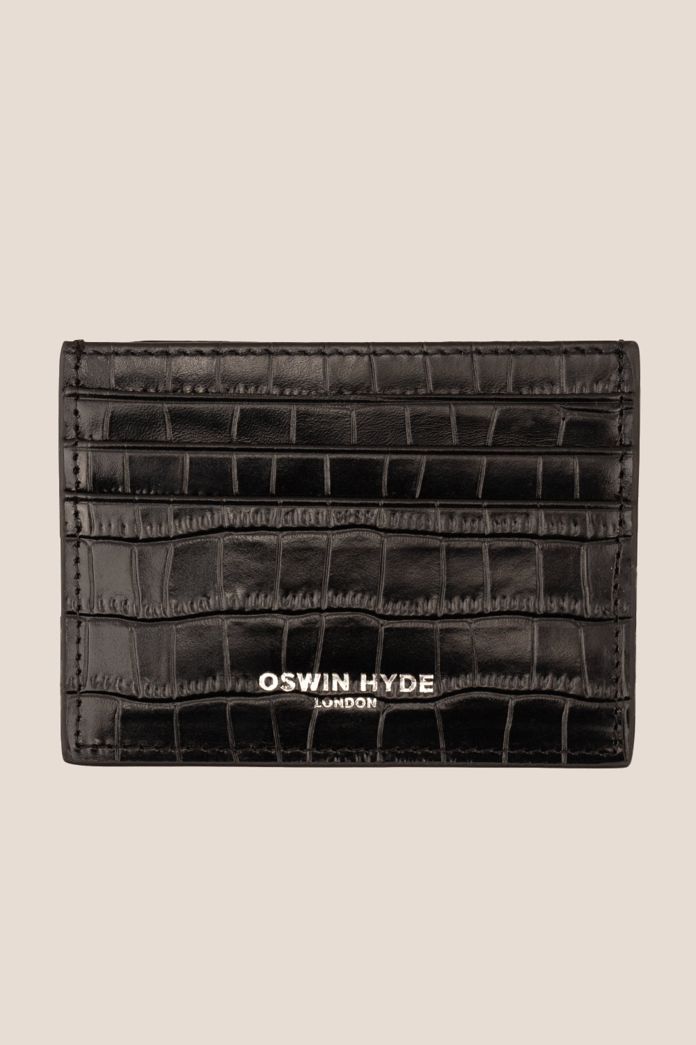 Chancery Black Card Holder