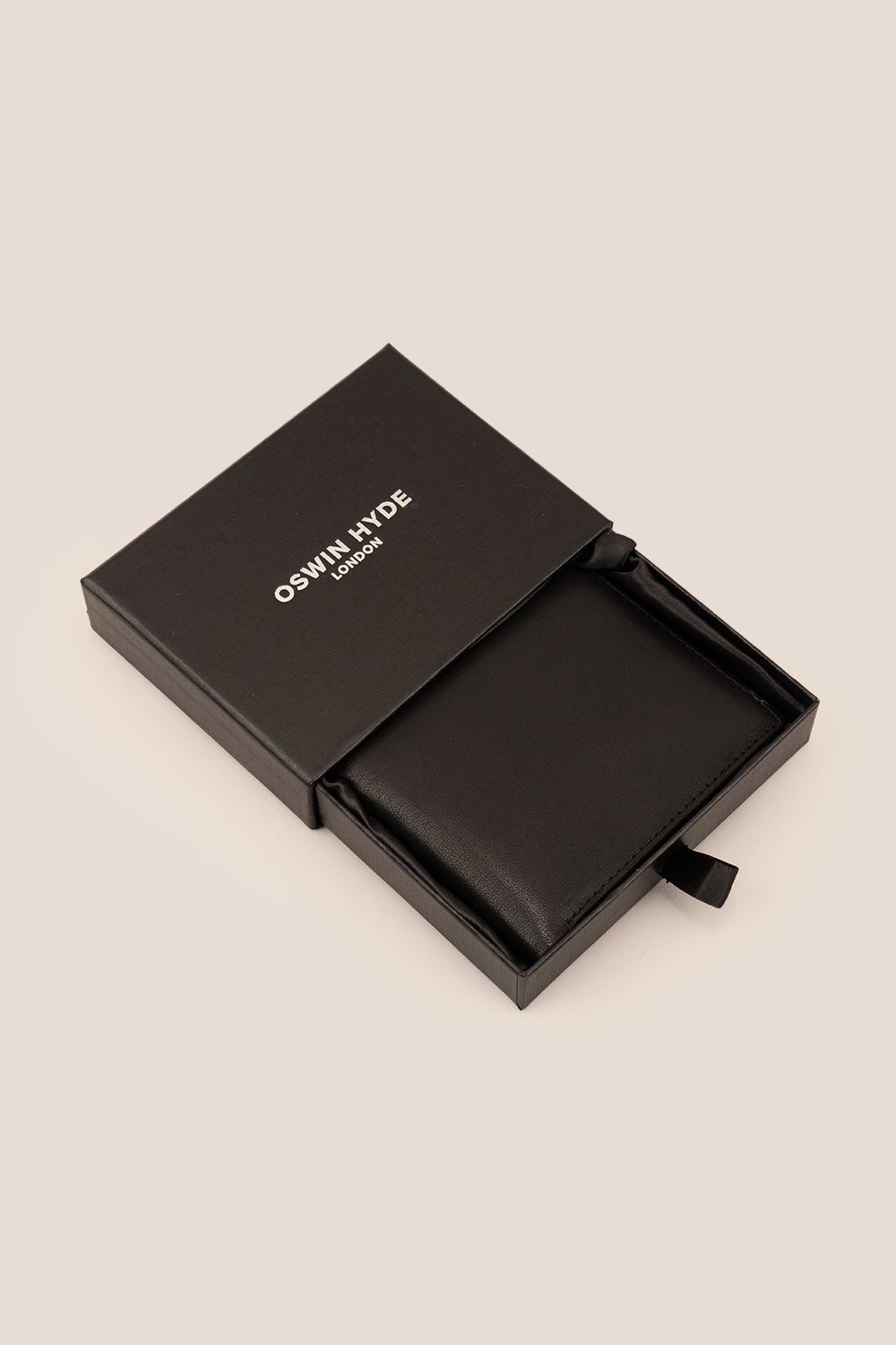 Oxford Black Bifold Wallet