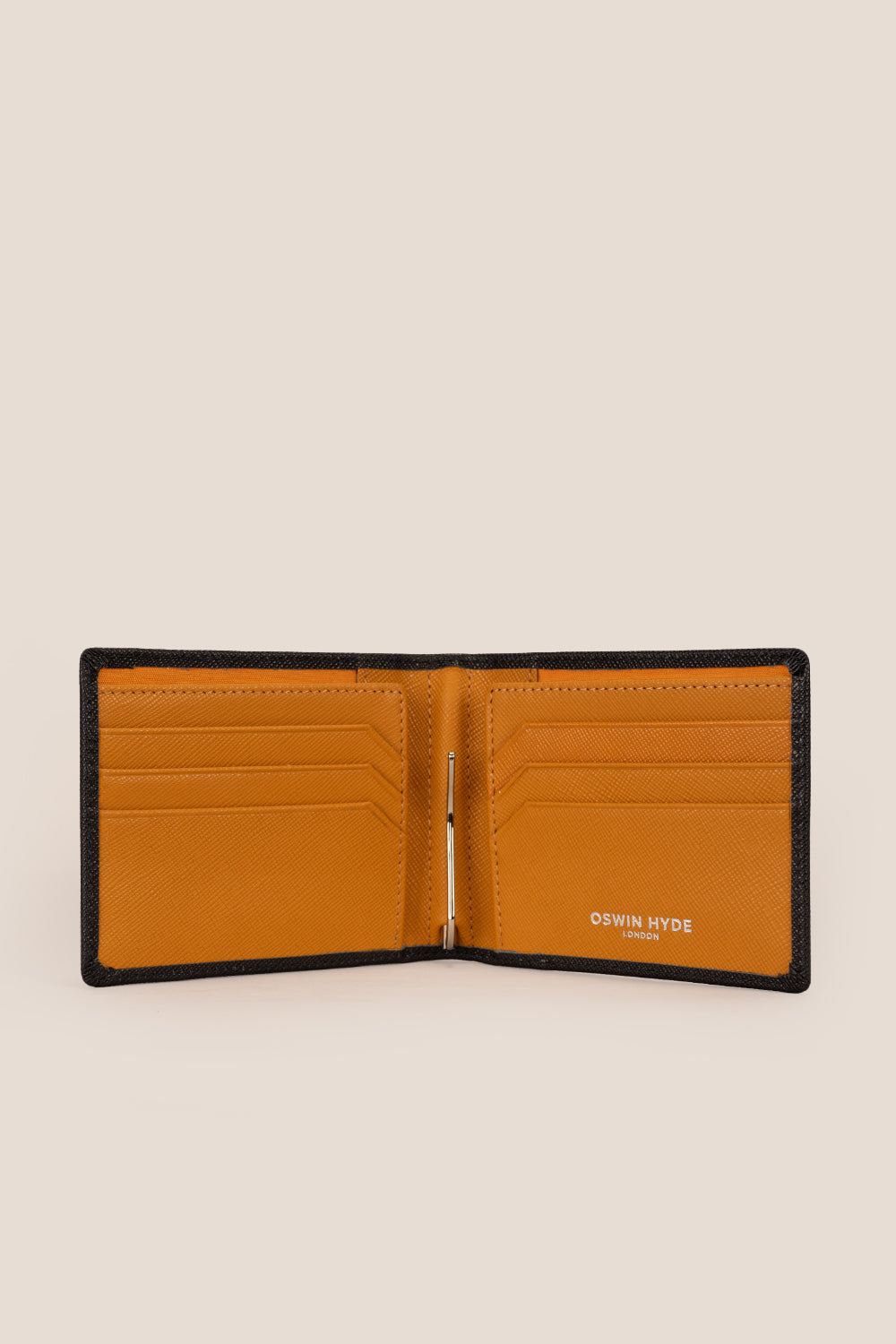 Sloane Tan Money Clip Wallet