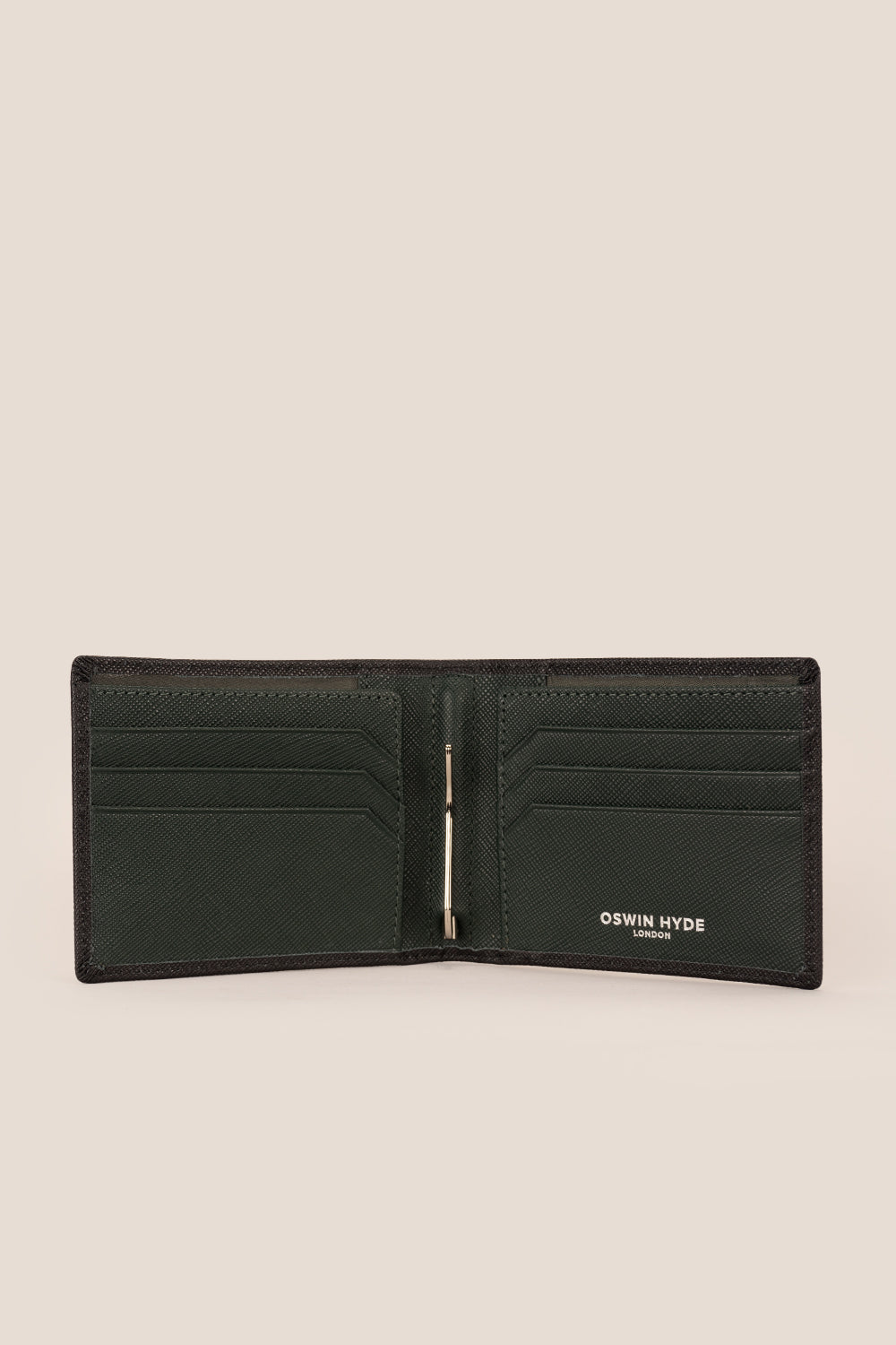 Sloane Green Money Clip Wallet