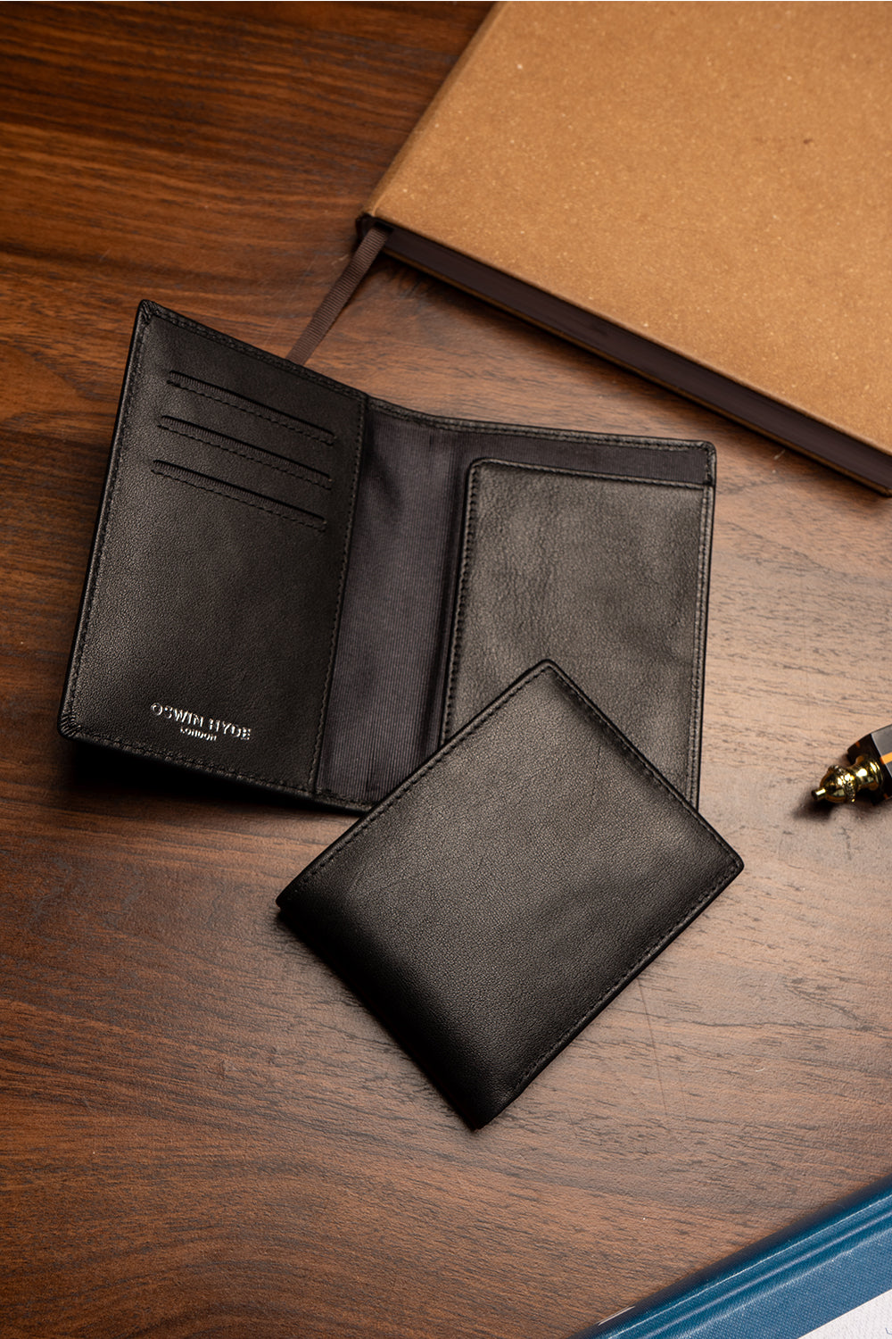Oxford Black Bifold Wallet