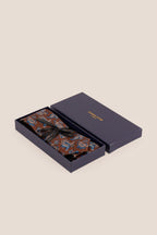 Paisley Print Brown